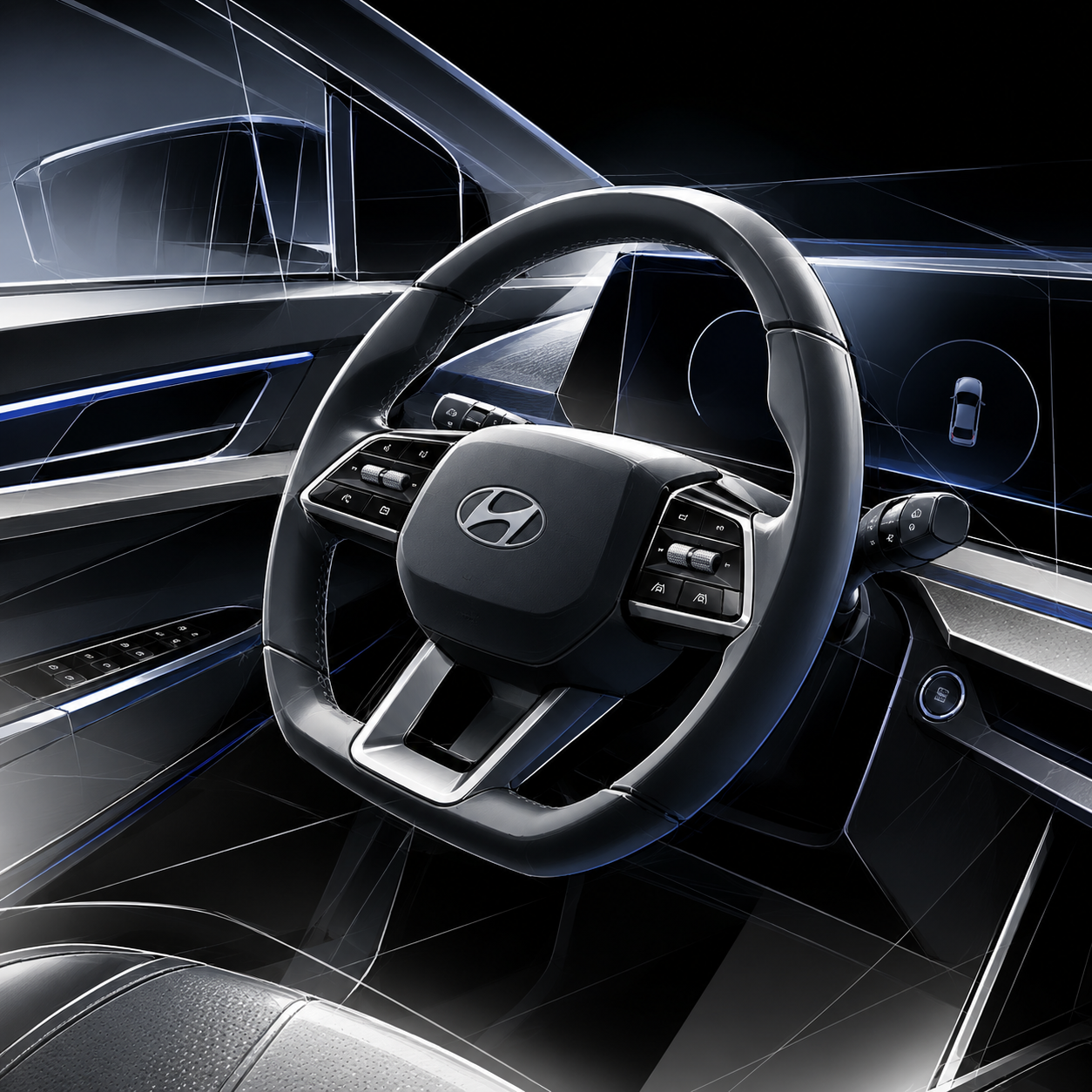 Hyundai BAYON interior detail 3