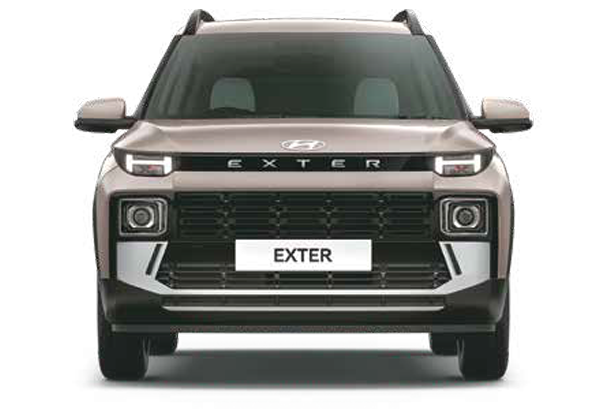 Hyundai EXTER Front view