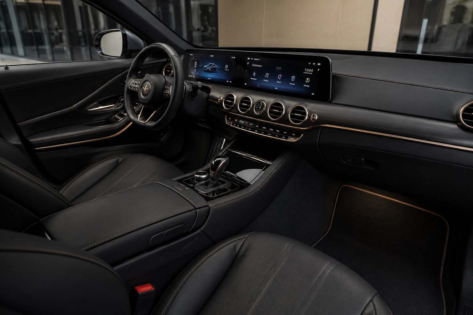 dual 12.3-inch curved displays