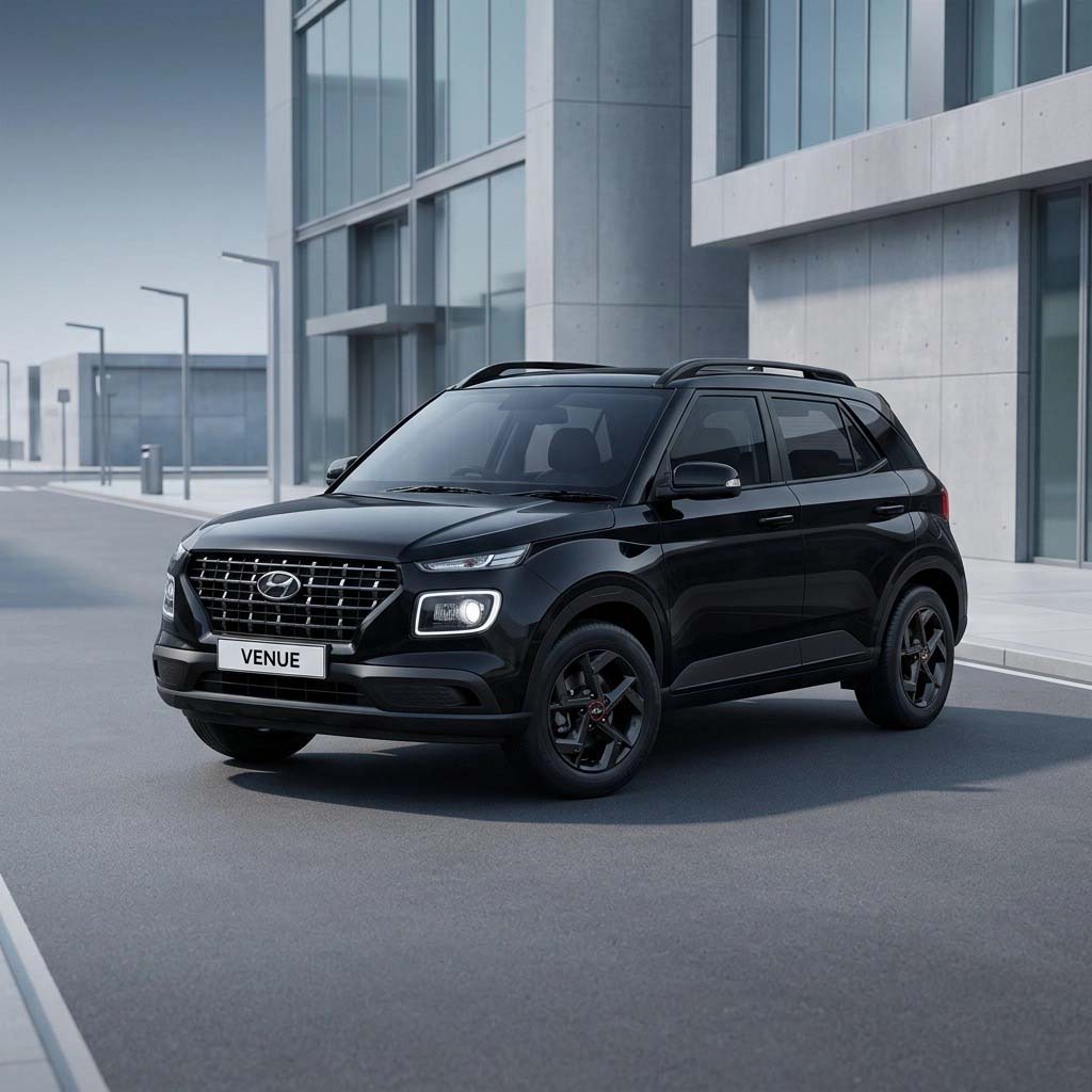 The Dark Knight Rises: Own the Streets with the All-New Hyundai Venue Knight Edition at Lamba Hyundai!